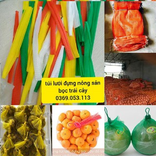 1kg túi lưới bọc bưởi, đựng hành tỏi, đựng bưởi, bọc trái cây, đựng nông sản các loại