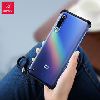 XUNDD Ốp Lưng Matte Siêu Mỏng Chống Sốc Có Dây Đeo Cho Mi 9