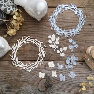 Khuôn Cắt Giấy Kim Loại Hình Hoa Dùng Cho Trang Trí DIY