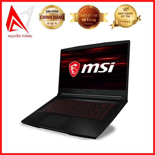 Laptop MSI Thin GF63 10SC- 020VN ( 15.6&quot; Full HD/ 144Hz/Intel Core i7-10750H/8GB/512GB SSD/NVIDIA GeForce GTX 1650 new