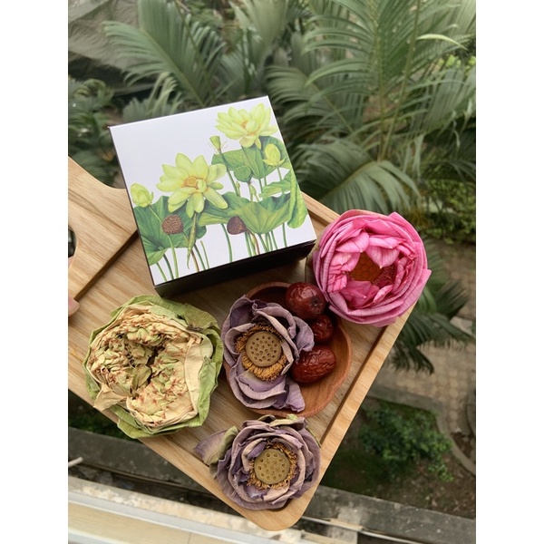 Trà Sen Hồ Tây sấy lạnh