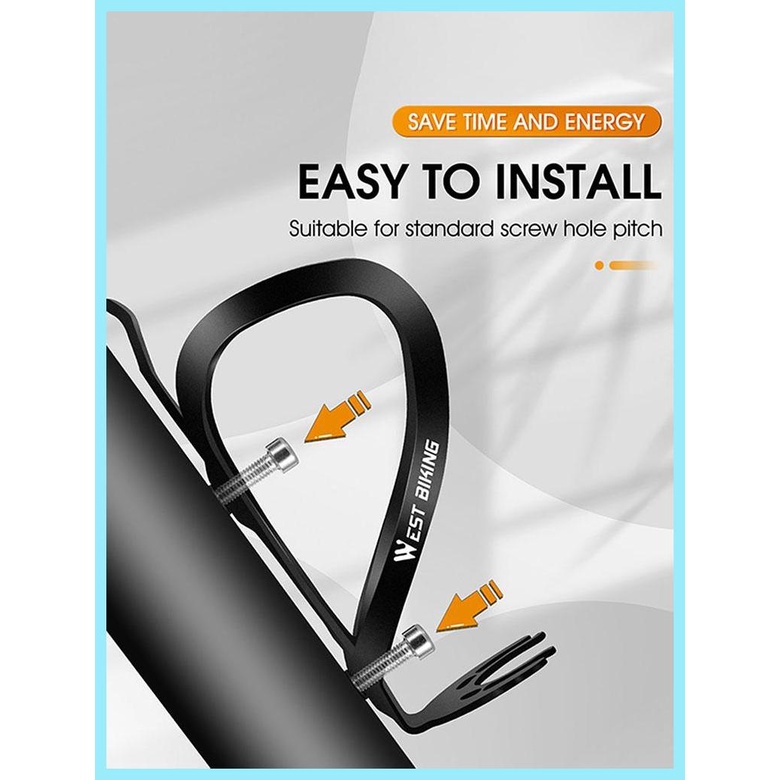 Giá Đỡ Bình Nước Gắn Xe Đạp Dễ Lắp Đặt Tiện Dụng Cho Người Lớn Và Trẻ Em