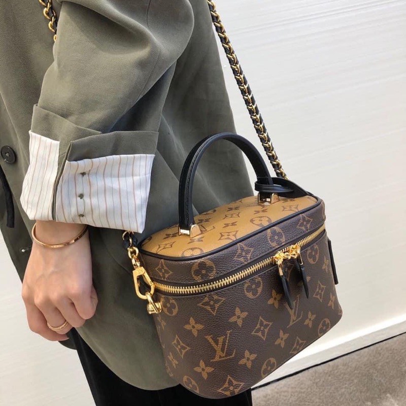 Túi Trống Cặp Lồng Size 20 Tặng khăn Lụa Kèm Hộp Có Quai Xách (Ảnh Thật) | BigBuy360 - bigbuy360.vn