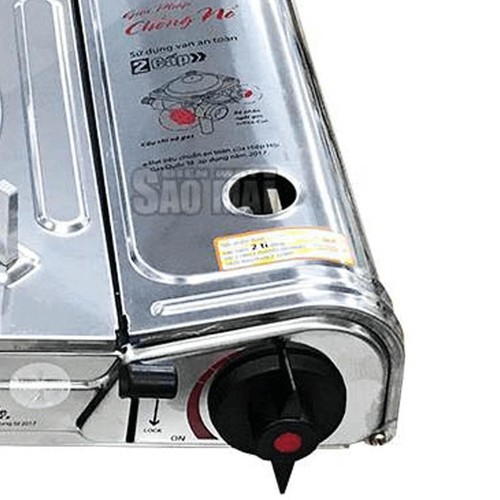 Bếp gas Namilux inox - giải pháp chống nổ hiệu quả