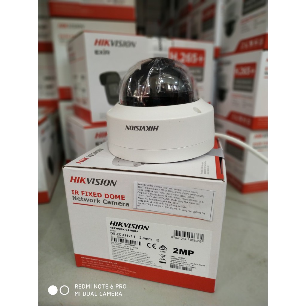 Camera IP Hikvision DS-2CD1121-I 2MP hàng chính hãng bảo hành 2 năm .