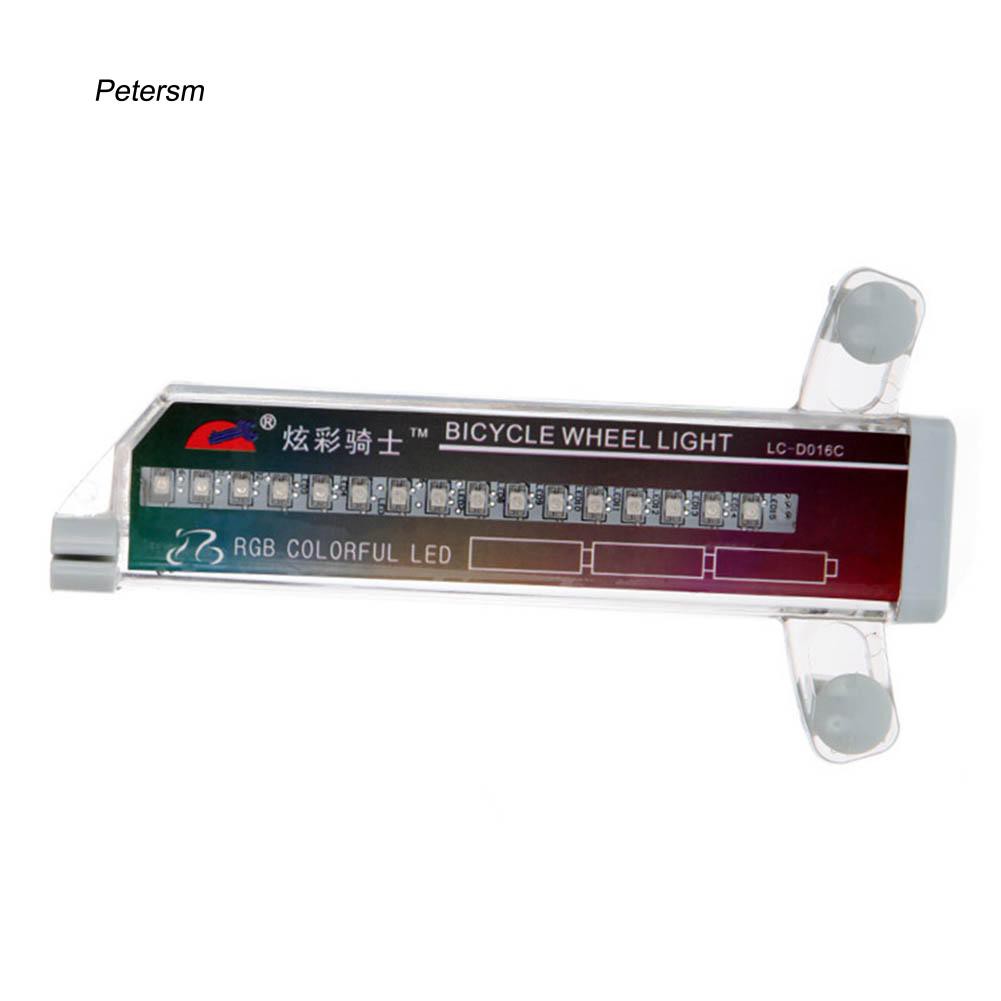 Đèn gắn căm xe đạp 32 bóng LED nhiều màu sắc đẹp mắt