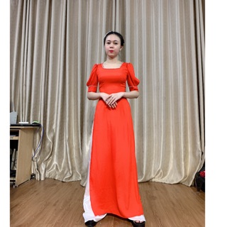 Áo dài trẻ💥FREESHIP💥Áo dài các kiểu dáng tay xinh