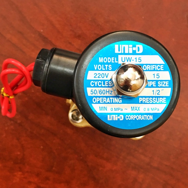 VAN ĐIỆN TỪ UNI-D 220V PHI 21 (UW-15)  ⚡️ XẢ KHO ⚡️ MÁY LỌC NƯỚC - LINH KIỆN LỌC NƯỚC