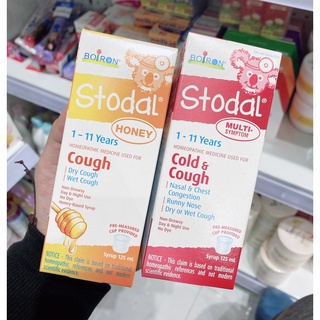 Siro mật ong Stodal BOIRON cho bé từ 1-11 tuổi