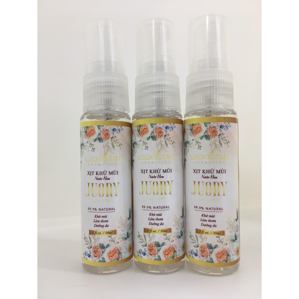 Xịt Khử Mùi Cao Cấp Lucky Star 2 trong 1 – Hương Nước Hoa - 30ml