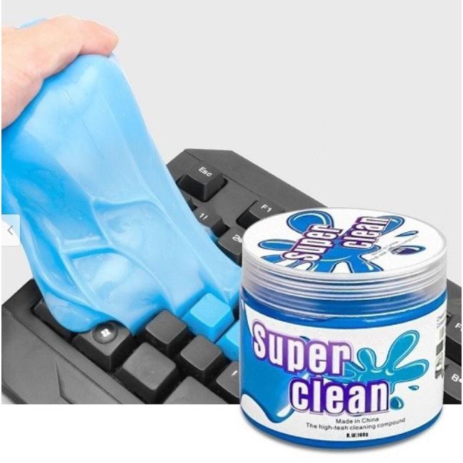 [Mã SKAMA8 giảm 8% đơn 300K] Gel vệ sinh bàn phím máy tính Super clean ( loại xanh nước biển cao cấp )