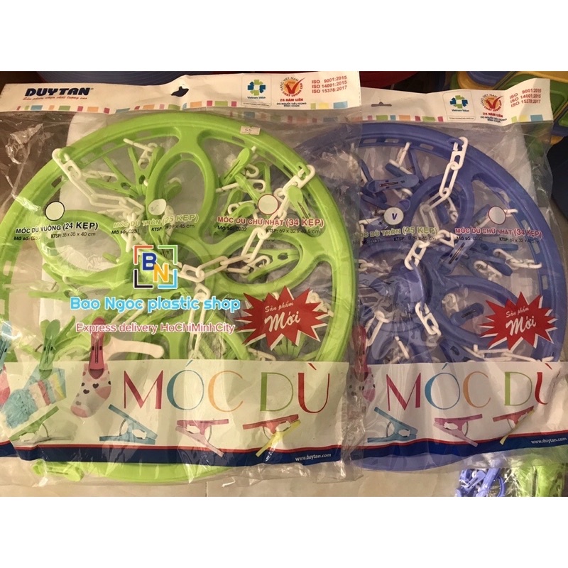 Móc quần áo sơ sinh duy Tân