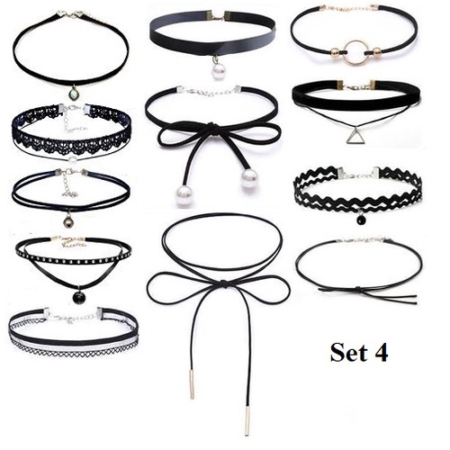 Set 12 chocker (tặng 1 vòng may mắn) | BigBuy360 - bigbuy360.vn