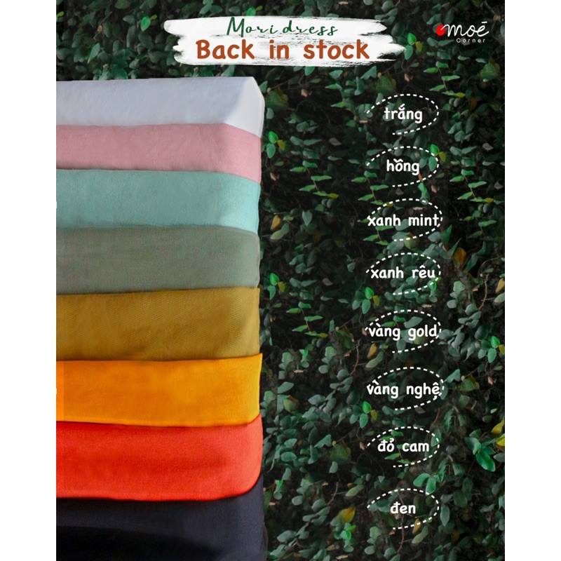 Váy dây Mori các màu