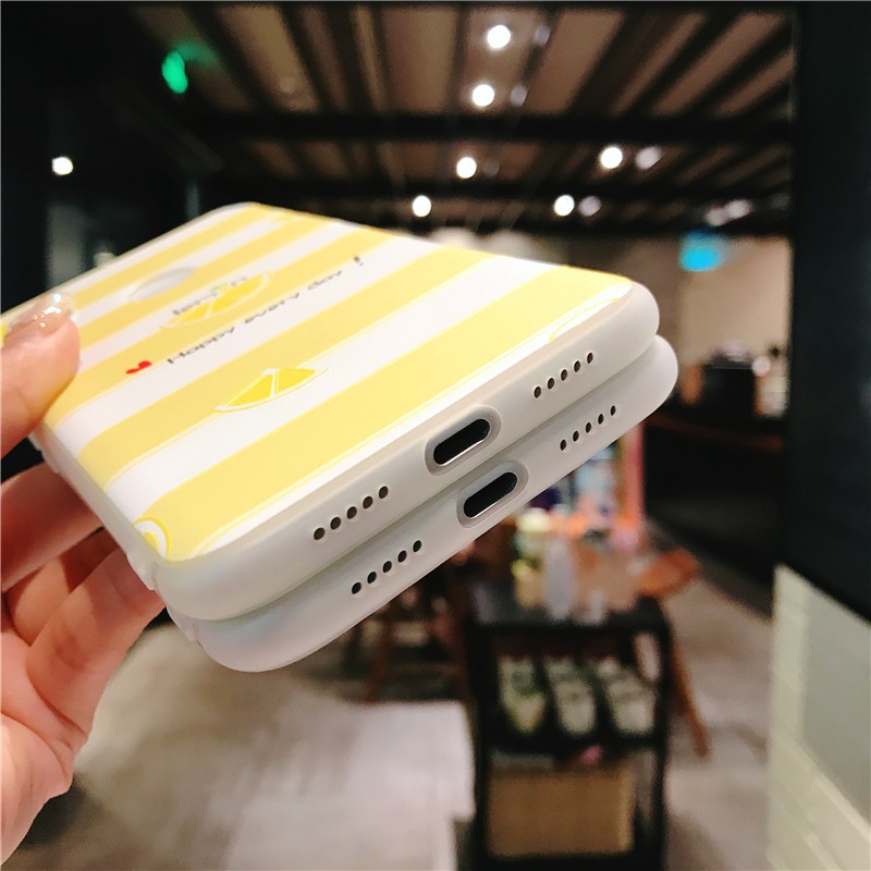 Ốp lưng Samsung A70 A50 A50S A30S A10 A7 2018 S20 S20+ S10 S10+ S9 S9+ S8 S8+ Note 20 Ultra 10 9 8 Pro Plus Lite Lemon and Orange fruit slice cute soft TPU case/GNC