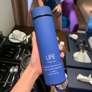 Bình giữ nhiệt life hanquoc-01 màu xanh