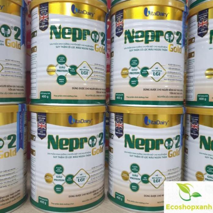 Sữa nepro 2 gold hộp 400g Date T4.2023 | BigBuy360 - bigbuy360.vn