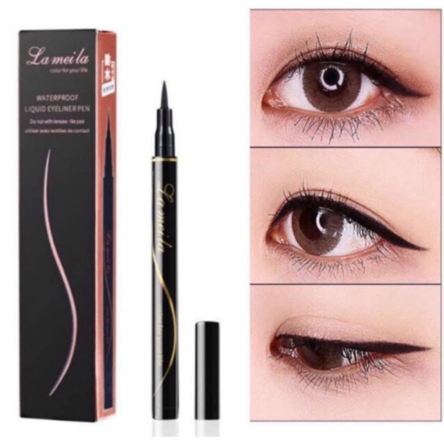 Bút Kẻ Mắt Dạ LAMEILA bền mực 24h bầu