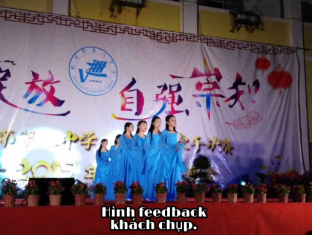 Hán phục múa cổ trang Trung Quốc trơn giá rẻ.