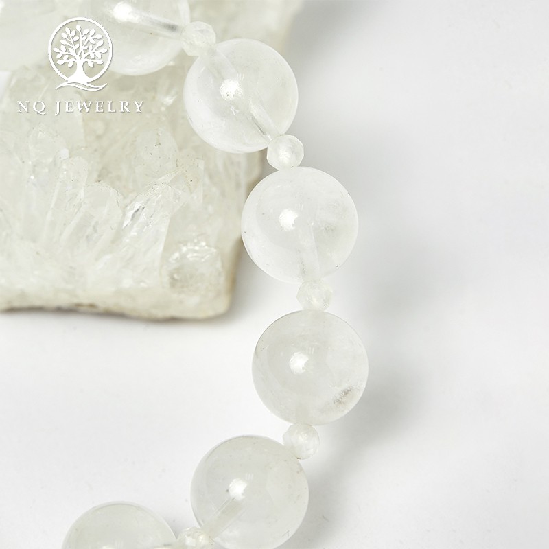 Vòng Mân Côi - Chuỗi Mân Côi TAUL Trắng NQ Jewelry 10mm
