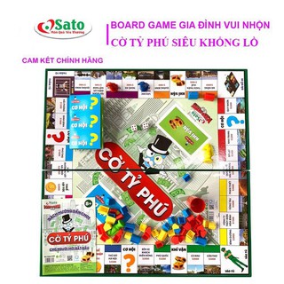 Đồ chơi cờ tỉ phú sato - thách thức làm giàu