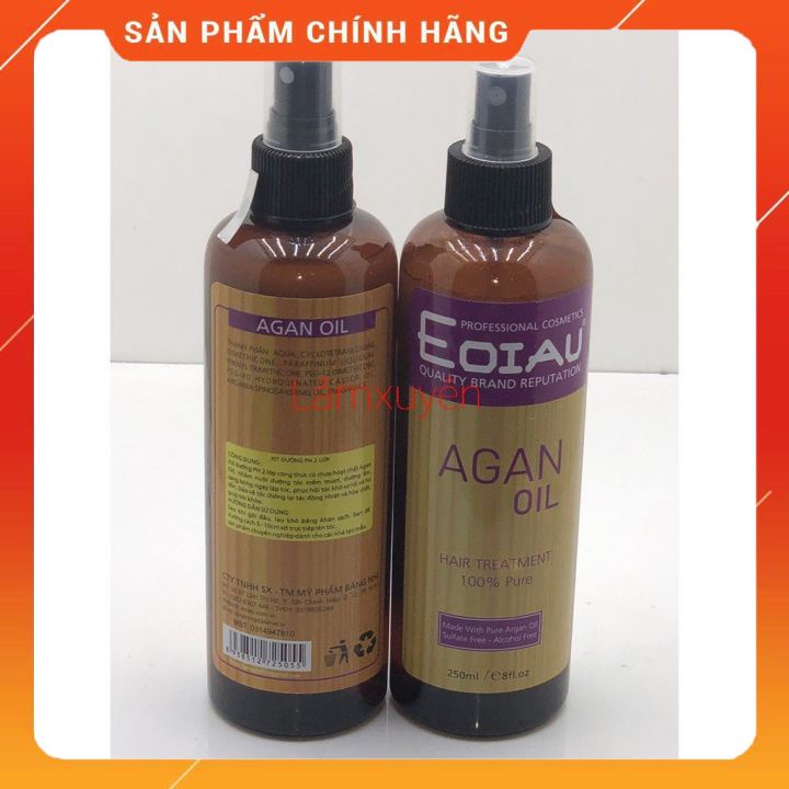 Xịt Dưỡng EOIAU 250ml,PH 2 Lớp   cải thiện tóc khô xơ chẻ ngọn,nuôi dưỡng tóc khỏe mềm mượt