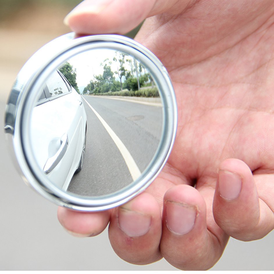Gương chiếu hậu tấm nhìn rộng 360 độ hình tròn dùng để phát hiện điểm mù khi lái xe