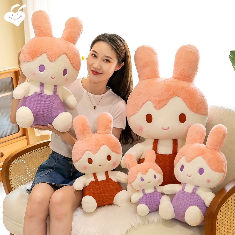 Thỏ Nhồi Bông Mềm Mại Đáng Yêu 25/40cm