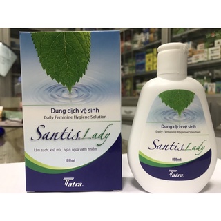 Dung dịch vệ sinh phụ nữ Santis Lady - chai 100ml