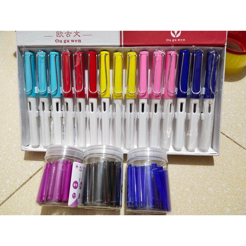 Bút máy-Bút Máy xóa được T08 - Ngòi Êm Trơn - Siêu Bền - Siêu rẻ