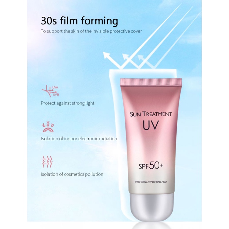 Kem Chống Nắng Làm Trắng Da Chống Nắng Spf 50 Kem Bảo Vệ Da Mặt Cơ Thể Chống Lão Hóa Dưỡng Ẩm Kiểm Soát Dầu Cho Mặt Okase