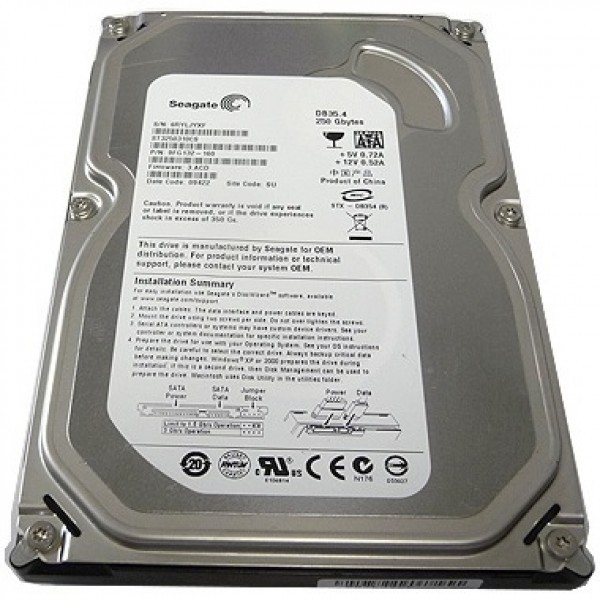 Ổ cứng 250G Sata có Win10  Seagate mỏng máy vi tính để bàn