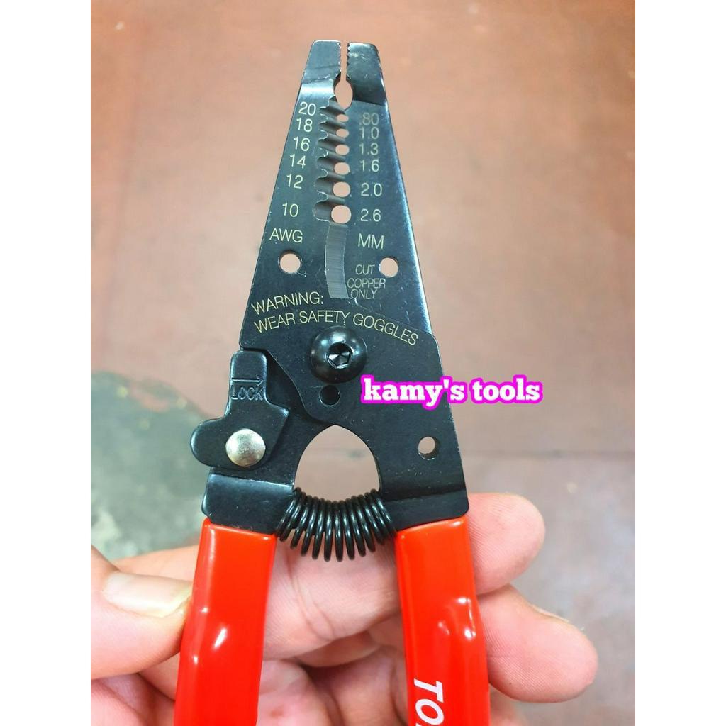 Kìm Tuốt Cắt Dây Điện Top 6 Inch 150mm Ly-2028pro