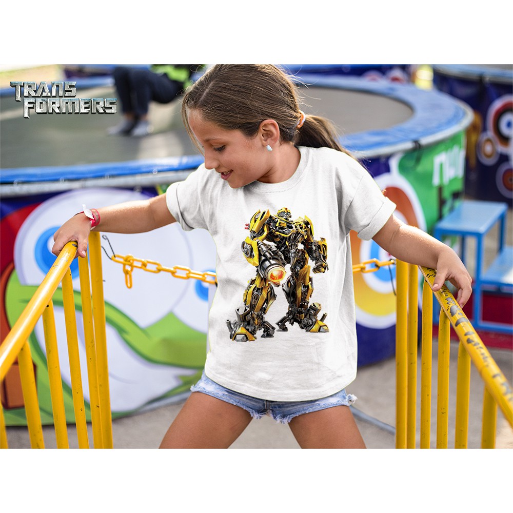 Áo thun Cotton Unisex - Movie - Transformer - Người máy BumbleBee