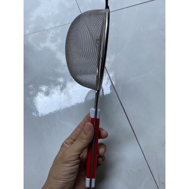 Rây lọc cháo, lọc thức ăn bằng inox không rỉ 14cm