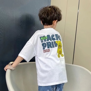 Áo thun BXPB tay ngắn cổ tròn in họa tiết thời trang mùa hè cho bé