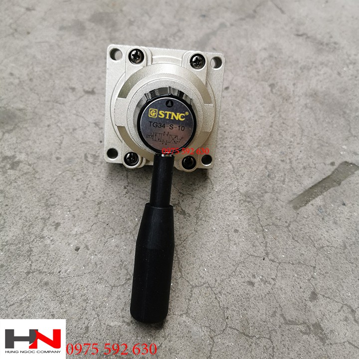 Van tay gạt cơ điều khiển xi lanh khí nén TG34-S-10 như hình