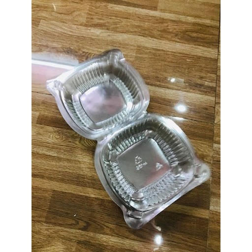 1 cái Hộp nhựa gập h129 ⚡ SIÊU BỀN ⚡ 01 hộp nhựa gập chắc chắn chuyên dùng đựng bánh, đồ ăn nhanh