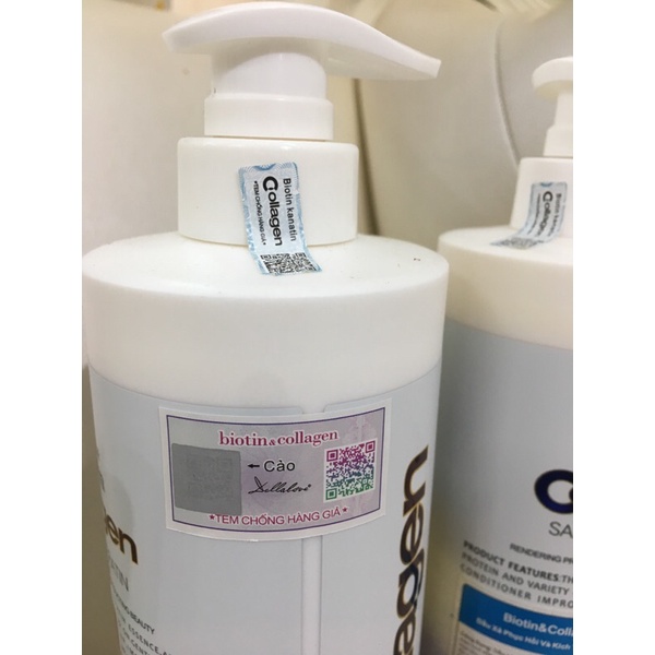 DẦU GỘI XẢ BIOTIN COLLAGEN PLUS 850MLx2 -Dầu Gội hương thơm quyến rũ