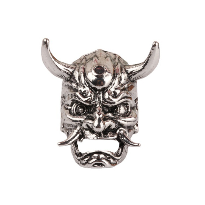 Nhẫn Hình Đầu Lâu Phong Cách Samurai Cổ Điển Cho Nam Và Nữ