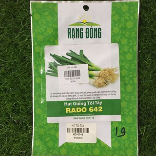 Hạt giống tỏi tây rado 642