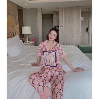 Ngủ Lụa Pizama- pijama chất satin, latin [SIÊU MÁT MỊN]