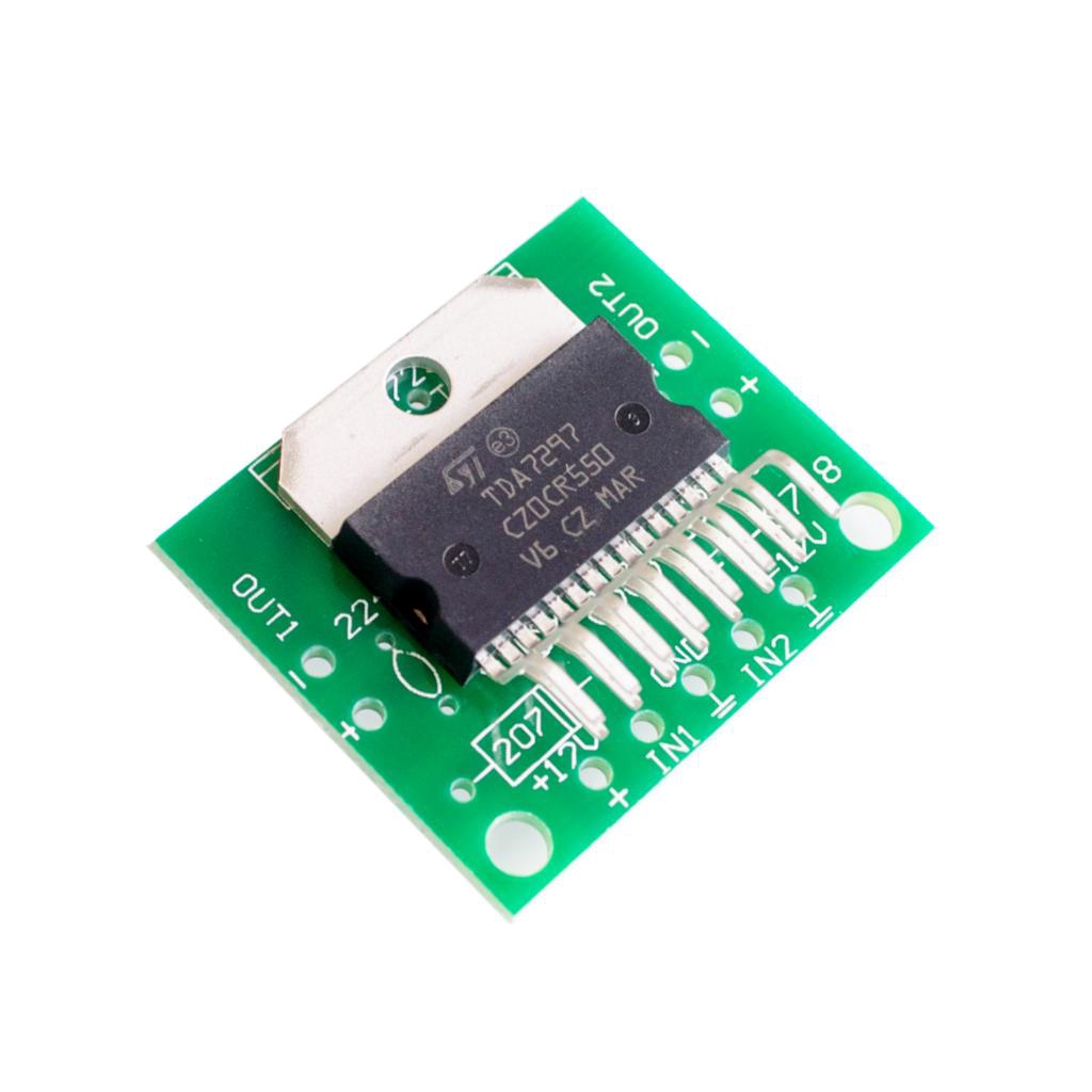 TDA7297 amplifier board spare parts dc 12v grade 2.0 dual audio encoding 15w electronic diy kit