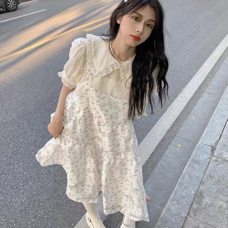 Đầm Hoa Dáng Chữ A Thời Trang Mới Cho Nữ