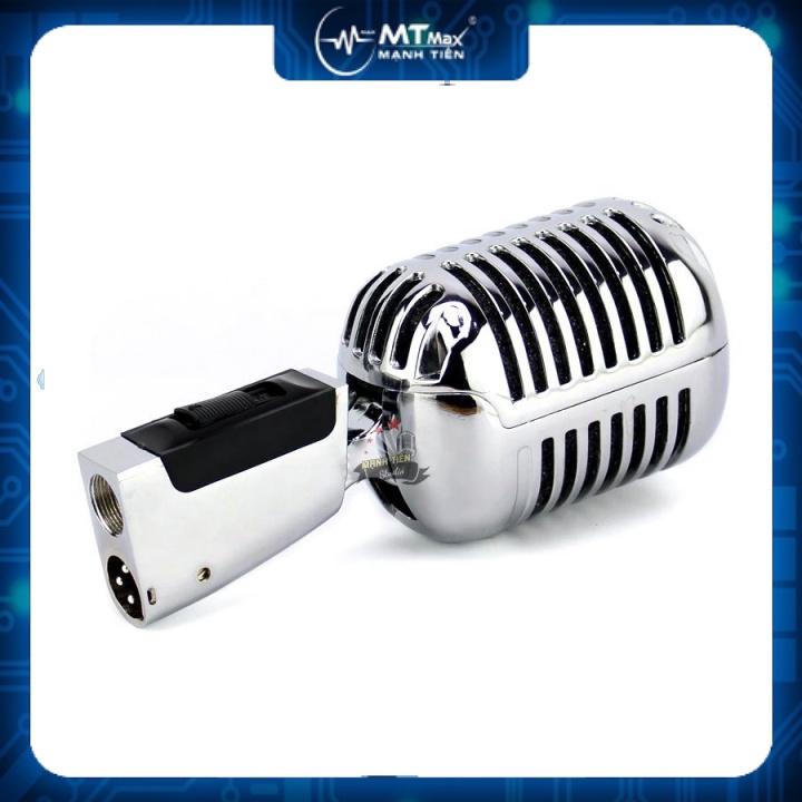 Micro MTMax B2-Pro karaoke sân khấu phong cách vintage  - Mic có dây chuyên dùng cho phòng trà, karaoke live