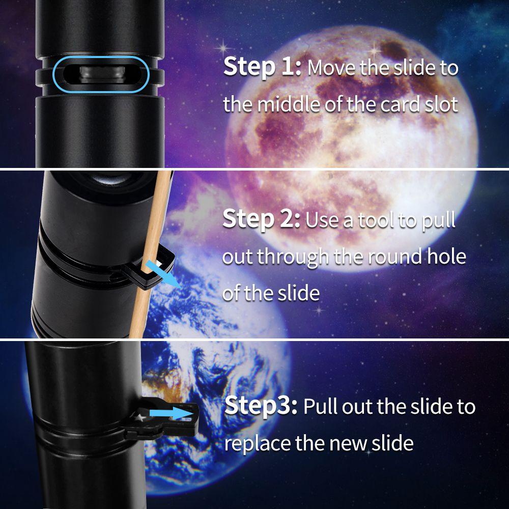 Đèn Ngủ Chiếu Sao Trăng Cổng USB