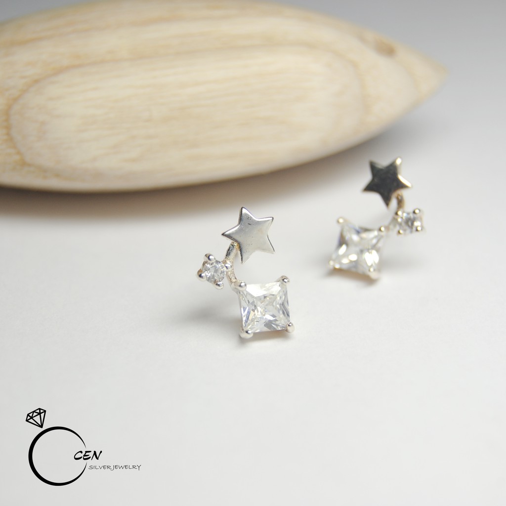 Bông Tai Ngôi Sao Cen Silver Jewelry BT02