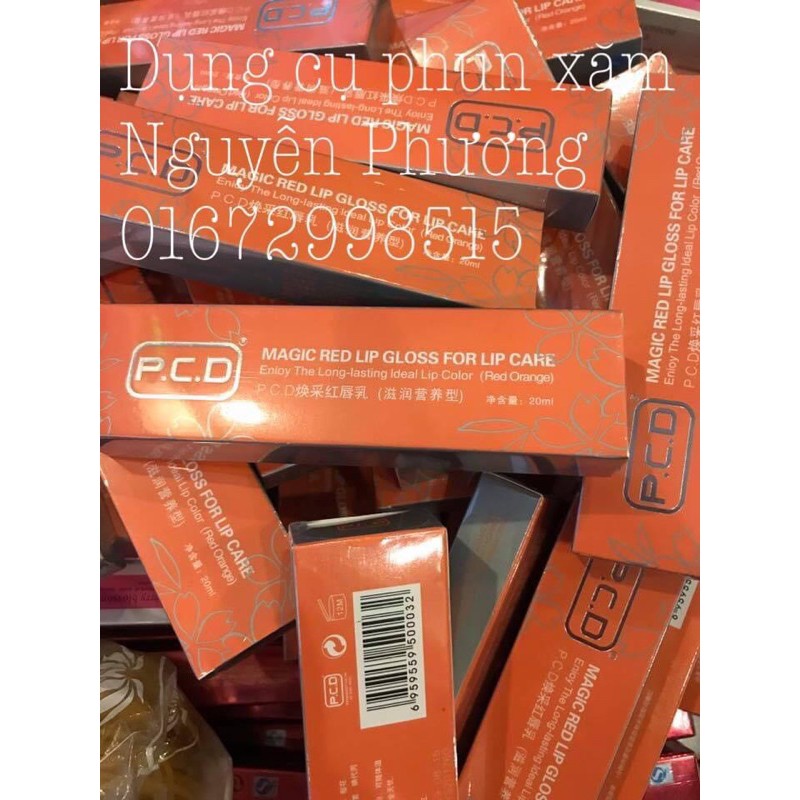 Dưỡng môi PCD kích màu sau phun | BigBuy360 - bigbuy360.vn