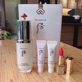 Set kem nền Whoo Velvet mới nhất