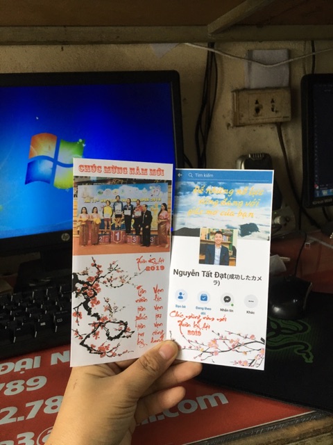 Combo 50 lì xì in hai mặt khách lẻ